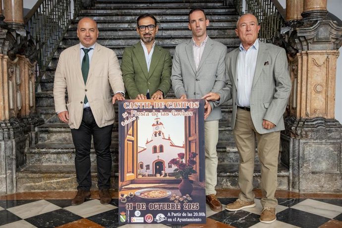 Presentación del cartel de la Noche de las Gachas de Castil de Campos.