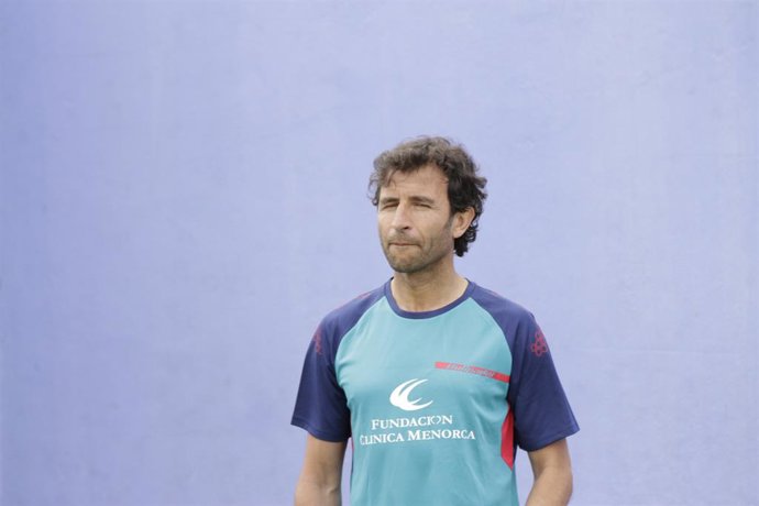 Archivo - Luis Milla en el torneo benéfico de pádel contra el cáncer de mama