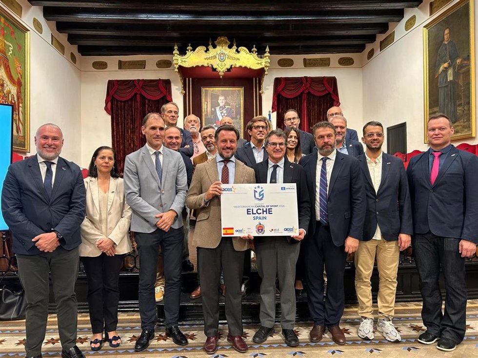 Elche, elegida Capital Mediterránea del Deporte en 2026.