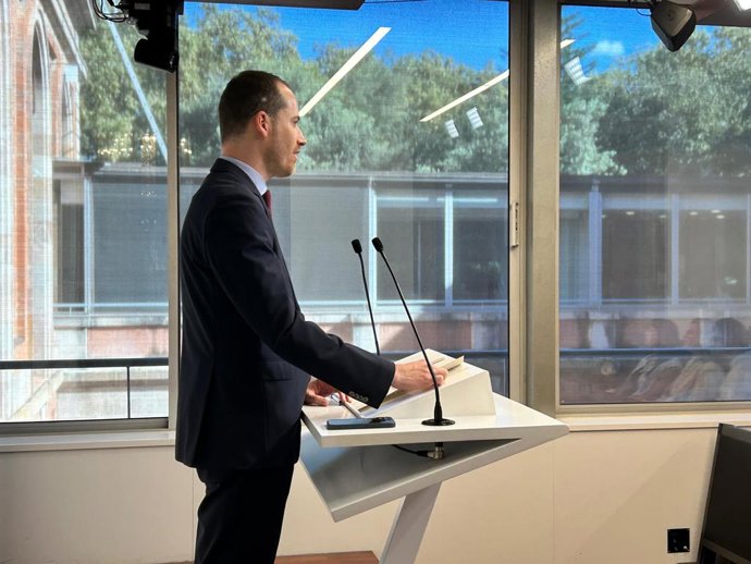 El portaveu del PP al Parlament, Juan Fernández