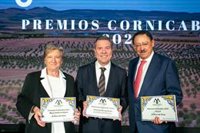 García-Page, Andrés Gómez Mora, Rafael Martín Molero y el chef Javier Chozas Martín, Premios Cornicabra de Oro