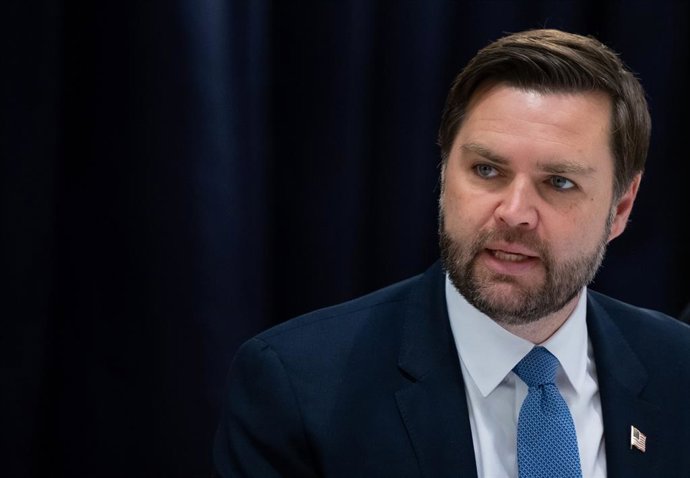 Archivo - Arquivo - Vice-presidente dos EUA, JD Vance.