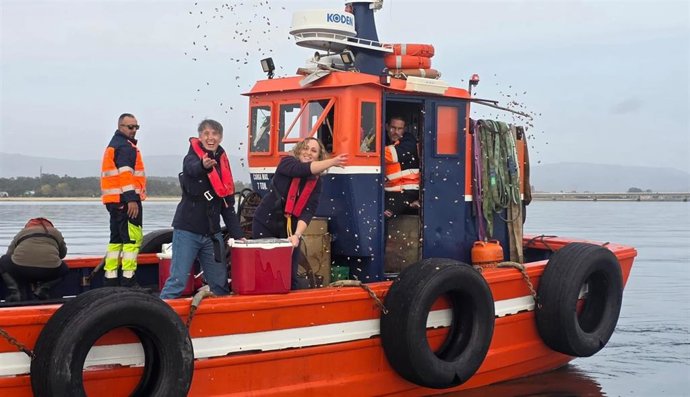 Entrega al sector de unidades de almeja babosa