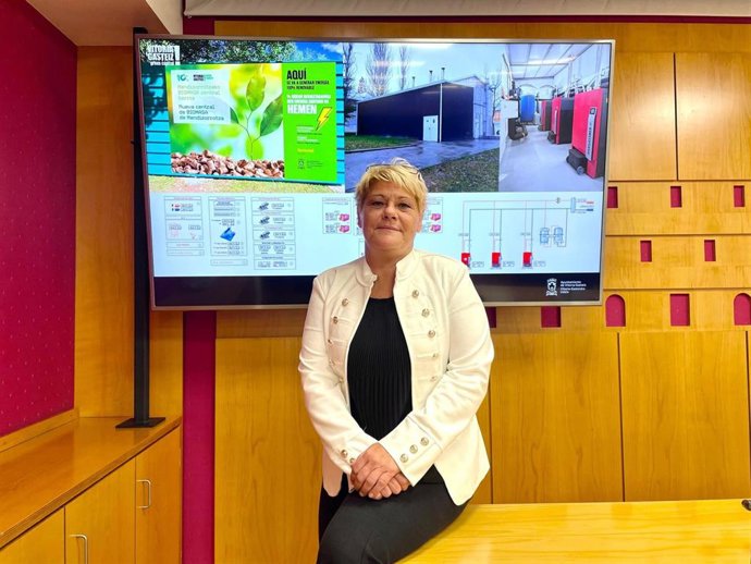 La concejala de Mantenimiento, Izaskun Reyes