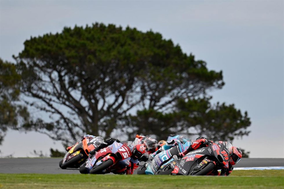 Carrera de Moto2 en el GP Australia 2025