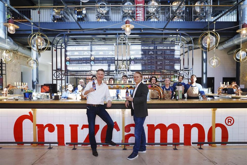 Presentación de la estrategia global EverGreen 2030 de la cervezera Heineken N.V en Sevilla.