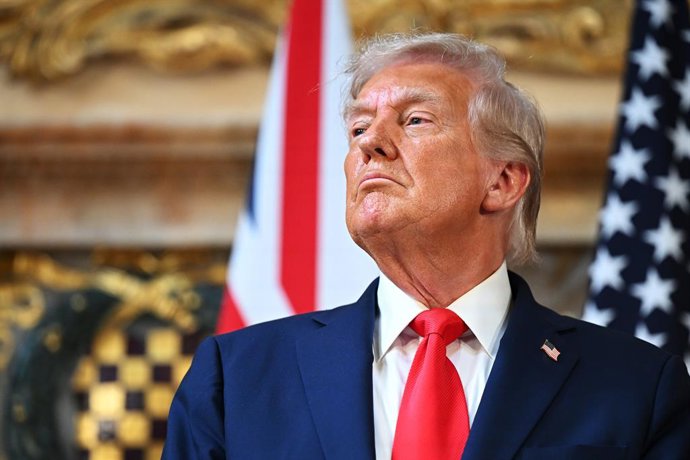 Archivo - El president dels Estats Units, Donald Trump