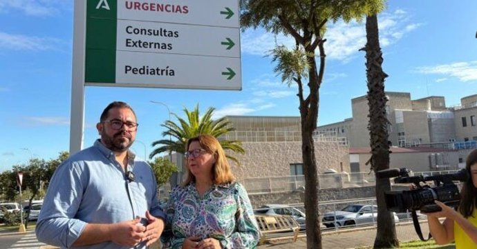 El secretario de Salud y Consumo del PSOE de Huelva, Rogelio Pinto.