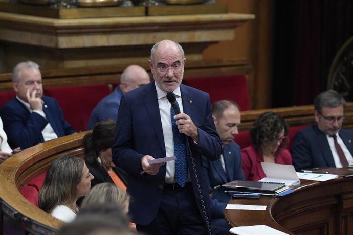 La consellera d'Unió Europea i Acció Exterior de la Generalitat, Jaume Duch