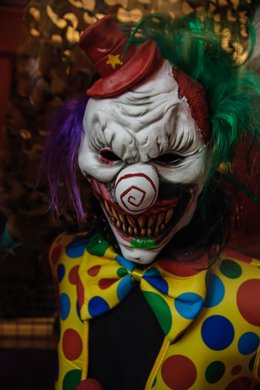 Archivo - Una careta con temática de Halloween. 