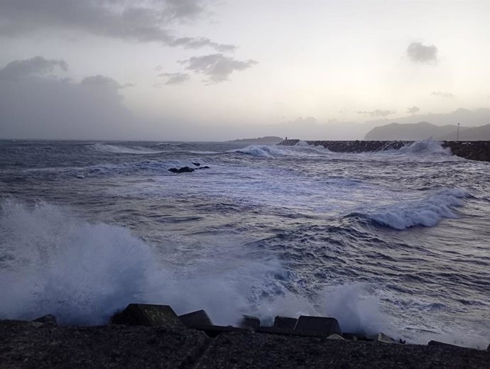 Vista del mar en Bermeo (Bizkaia)
