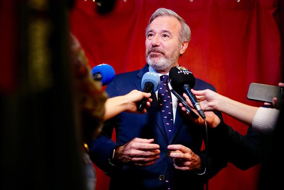 El presidente del Gobierno de Aragón, Jorge Azcón.