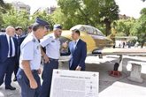 Foto: Albacete homenajeará a su Base Aérea instalando un avión Mirage en una rotonda al final de la Avenida de España