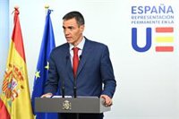 Sánchez defiende el compromiso de España con el envío de cazas para interceptar aviones rusos en el flanco este