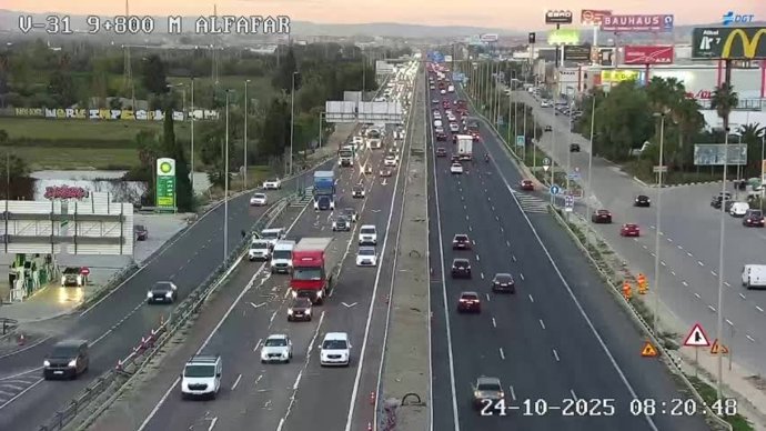 Accidente en la V-31