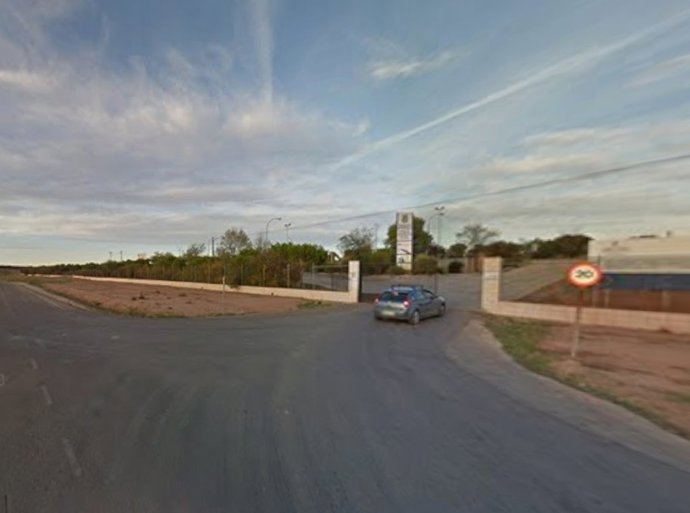 Imagen de la planta de tratamiento de residuos de Alcázar de San Juan en Google Street View.