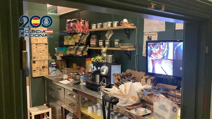 Cinco detenidos tras desmantelar un punto de venta de droga en una asociación cannábica de Dénia