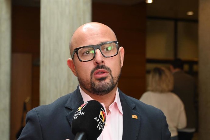 El diputado del PAR en las Cortes de Aragón, Alberto Izquierdo.
