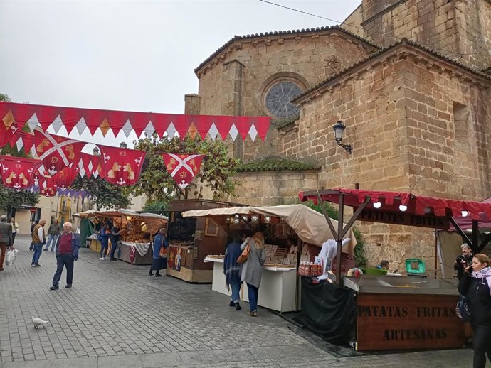 Archivo - Mercado Medieval de Cáceres en su edición de 2024