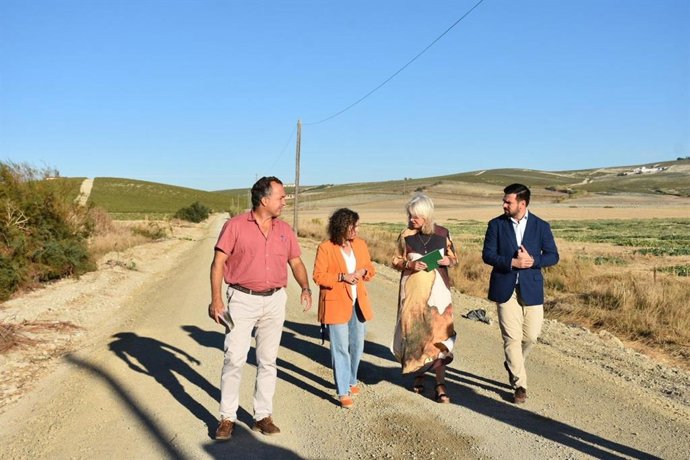 Mercedes Colombo en el camino Macharnudo Bajo en Jerez.