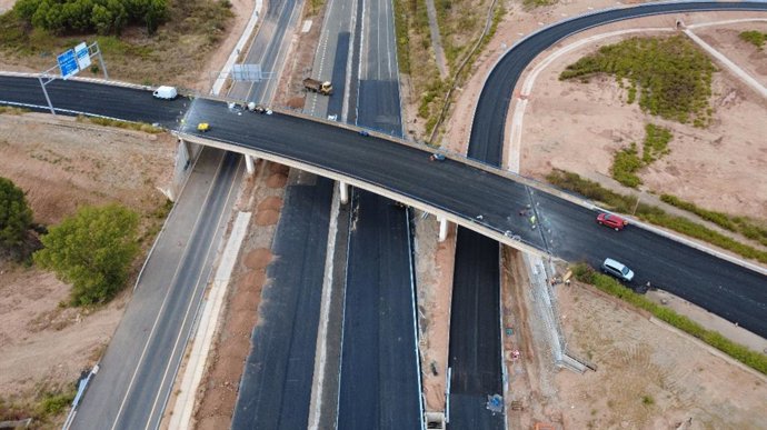 Transportes progresa en la construcción de la autovía A-68 entre Arrúbal y Navarrete, en La Rioja, por 151,87 millones