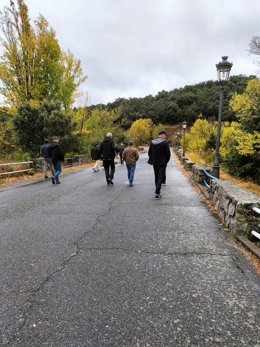 Visita al entorno de Los Ángeles de San Rafael.