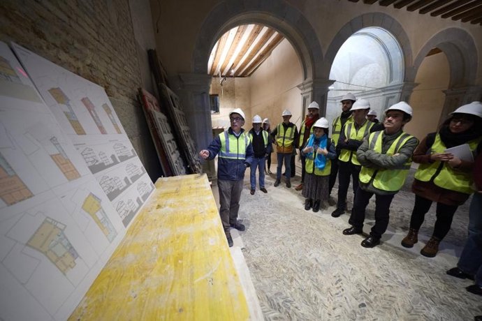 Visita parlamentaria al Palacio Marqués de Rozalejo.