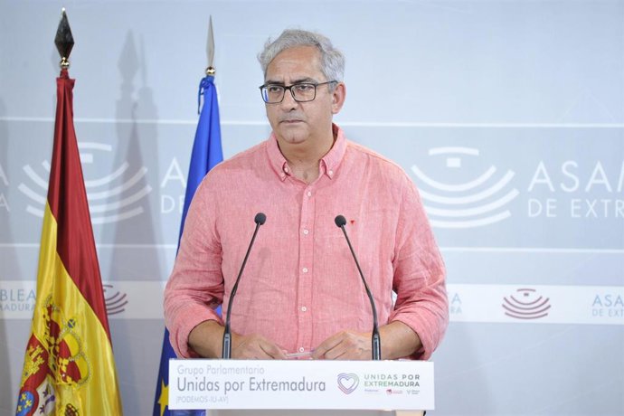 El diputado de Unidas por Extremadura en la Asamblea Joaquín Macías