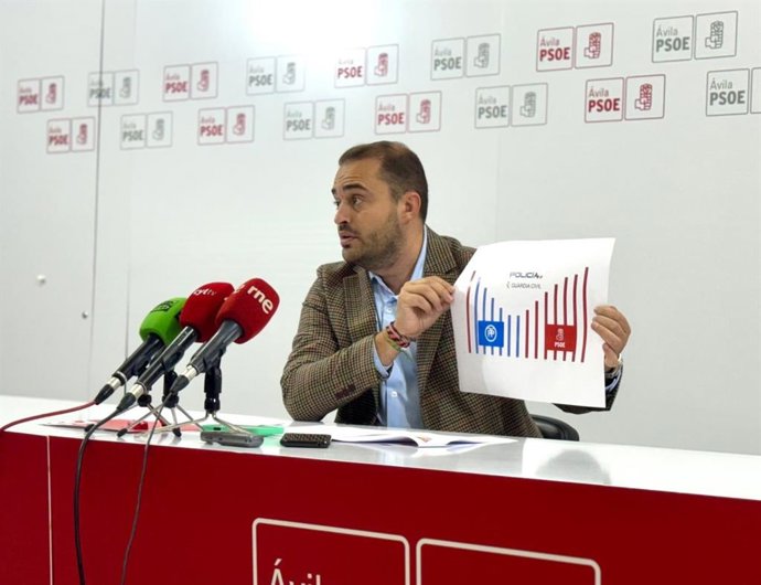 El diputado nacional del PSOE por Ávila, Manuel Arribas.