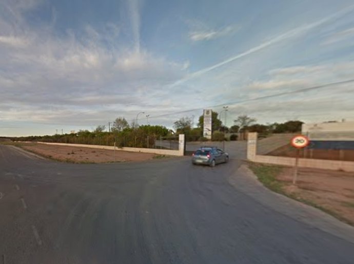 Imagen de la planta de tratamiento de residuos de Alcázar de San Juan en Google Street View.