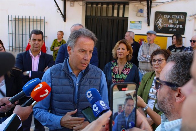 El alcalde de Lorca, Fulgencio Gil