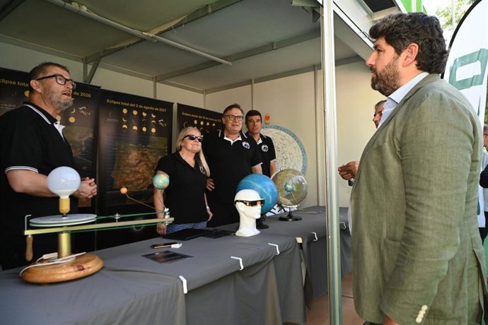 Declaraciones del presidente López Miras sobre la futura Ley de Ciencia de la Región de Murcia y sobre la Semana de la Ciencia y la Tecnología