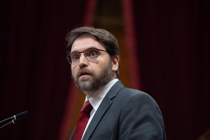 Archivo - El portavoz del PSC en el Parlament, Ferran Pedret, en una imagen de archivo.