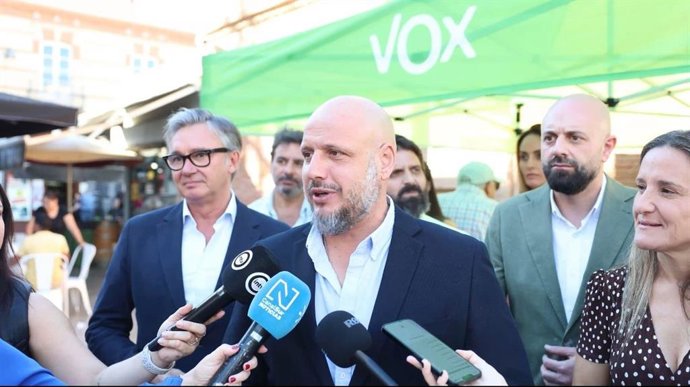 El parlamentario andaluz y portavoz nacional de Vox de Trabajo y Campo, Rodrigo Alonso.
