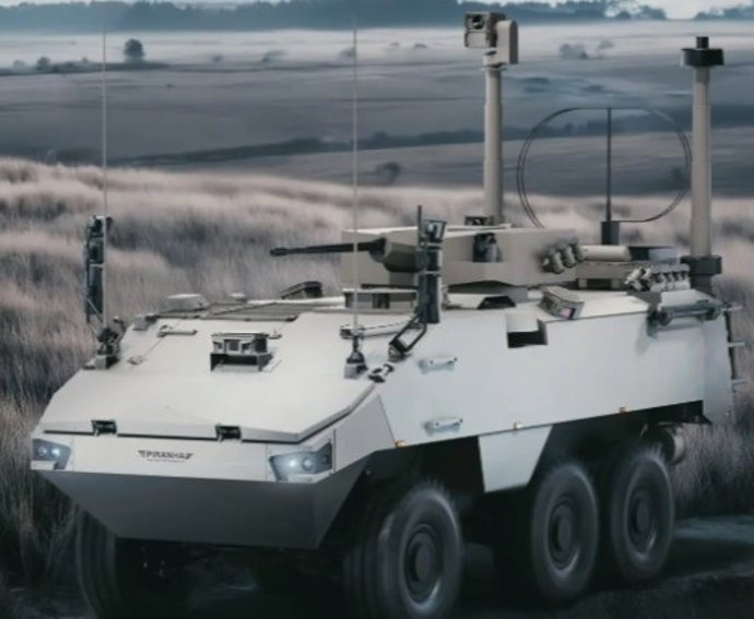 Un 'Piranha 6x6' desarrollado por General Dynamics European Land Systems