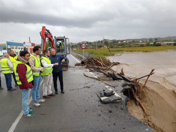 Visita a la zona afectada por la DANA