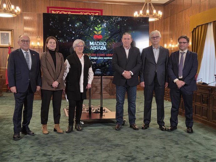 Presentación de la gala Madrid Abraza.