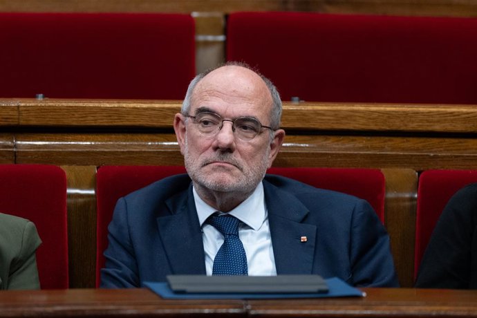 Archivo - El conseller d'Unió Europea i Acció Exterior de la Generalitat, Jaume Duch