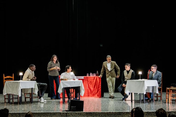 Una de les escenes de l'obra