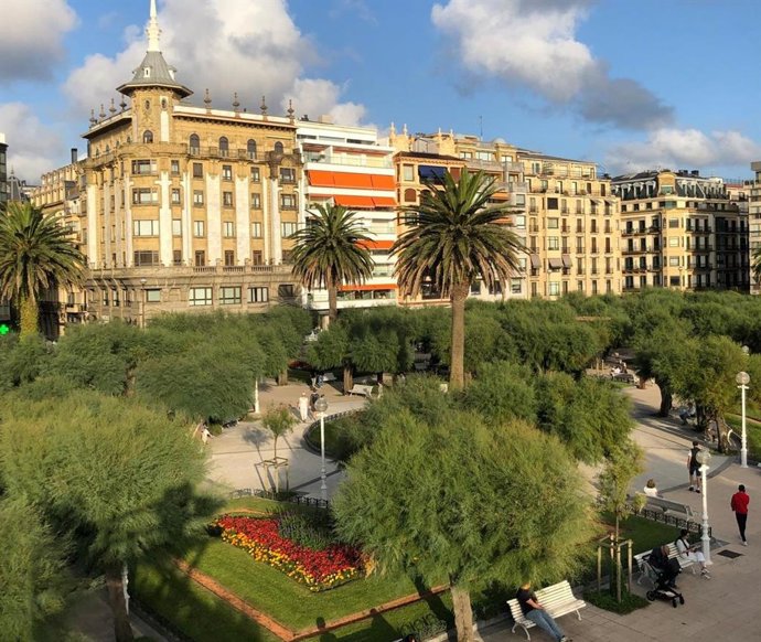 Jardines en San Sebastián