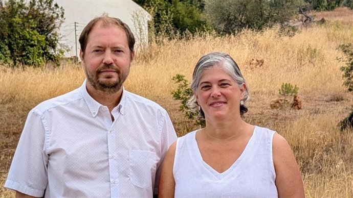 Los regidores de MÉS per Marratxí Josep Tomàs Ramis y Aina Amengual.