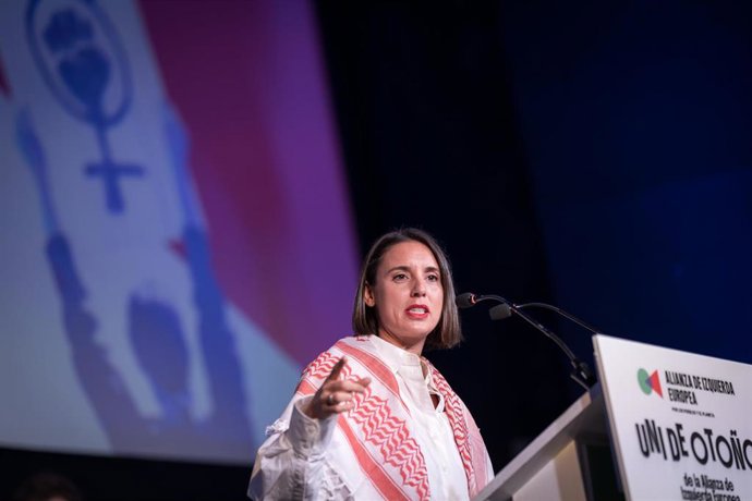 La eurodiputada de Podemos Irene Montero, en una imagen reciente