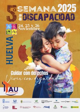 Cartel de la V Semana de la Discapacidad.