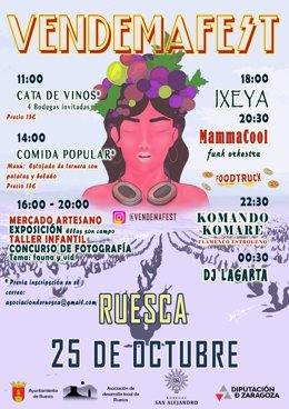Cartel del 'Vendemafest'.