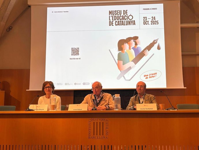 Rabell en les jornades sobre el projecte del Museu de l'Educació de Catalunya
