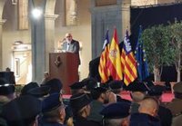 Martínez destaca en la Diada de la Policía Local de Palma el amplio apoyo a la propuesta del nuevo Plan de Ordenación