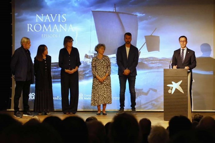 Estreno del documental sobre el pecio de Ses Fontanelles, Navis Romana