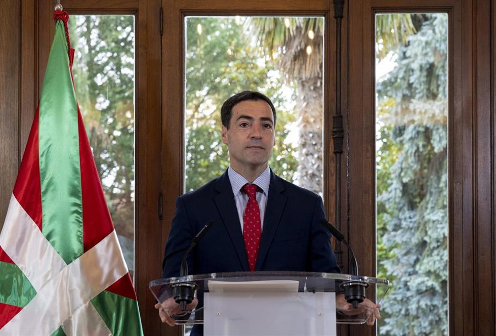 Archivo - El Lehendakari, Imanol Pradales, en el Palacio de Ajuria Enea, a 17 de julio de 2024, Vitoria-Gasteiz, Álava-Araba