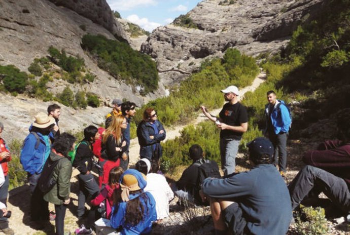 Actividad desarrollada durante el proyecto en la Sierra Norte de Guadalajara.