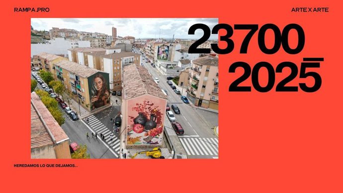 Cartel del Proyecto 23700 Arte Urbano de Jaén.